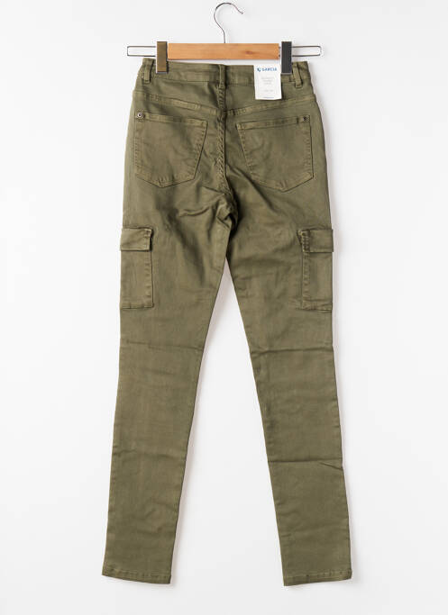Pantalon slim verde GARCIA femeie