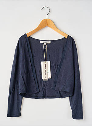 Vestă cu mâneci lungi albastru GARCIA fată