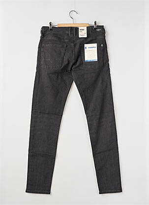 Blugi skinny imprimeu dungi mărime reglabilă negru PEPE JEANS băiat