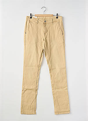 Pantalon chino țesătură poplin mărime reglabilă bej PEPE JEANS băiat