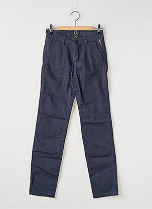 Pantalon chino elasticitate mărime reglabilă albastru LE TEMPS DES CERISES băiat