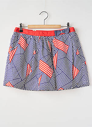 Fustă midi roșu IKKS fată