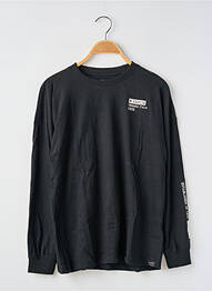Tricou croială cambrată mâneci lungi negru GARCIA băiat