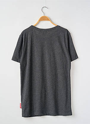 Tricou elasticitate mâneci scurte gri LE TEMPS DES CERISES băiat