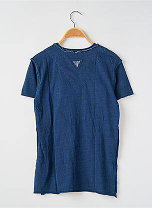 Tricou elasticitate mâneci scurte albastru GUESS băiat