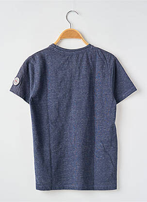 Tricou elasticitate mâneci scurte albastru J&JOY băiat