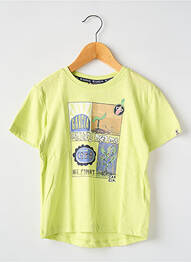 Tricou țesătură jersey mâneci scurte verde GARCIA garcon