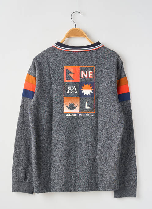 Polo gri J&JOY băiat