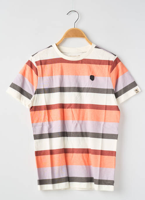 Tricou elasticitate mâneci scurte portocaliu GARCIA garcon