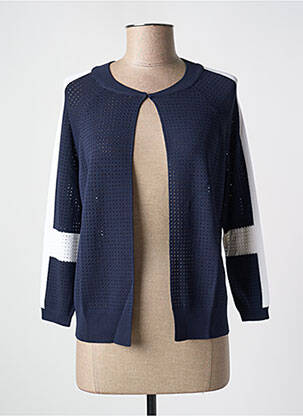 Vestă cu mâneci lungi albastru GEISHA femeie