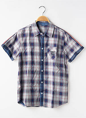 Cămașă cu mâneci scurte albastru GUESS băiat