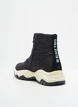 Adidași material neted vârf rotund negru PRIMIGI fată