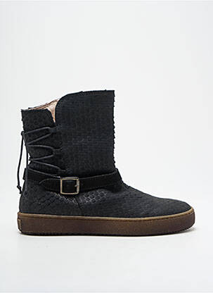 Botine/ghete vârf rotund vârf rotund negru BANA & CO fată
