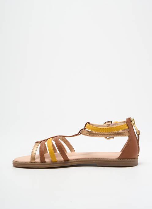 Sandale/Pantofi decupați galben GEOX fată