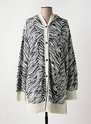 Vestă cu mâneci lungi gri ALDOMARTINS femeie