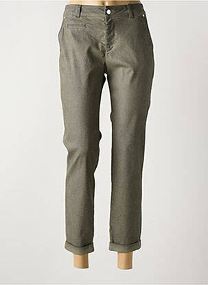 Pantalon chino verde EVA KAYAN femeie