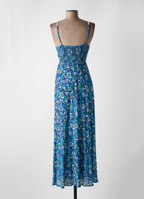 Rochie lungă albastru EVA KAYAN femeie