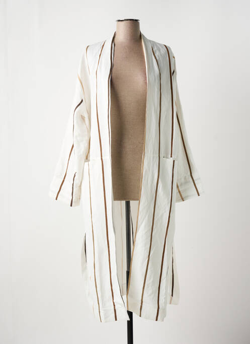 Palton lung bej O'MER femeie