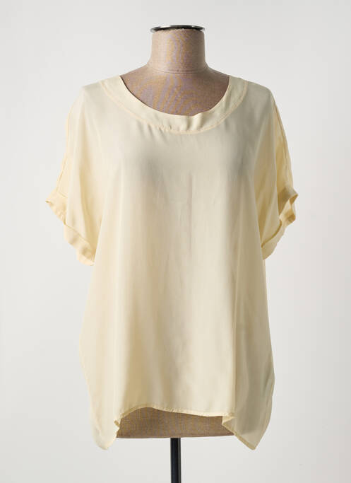 Top galben LAUREN VIDAL femeie