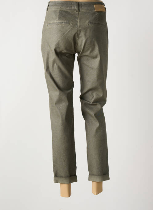 Pantalon chino verde EVA KAYAN femeie