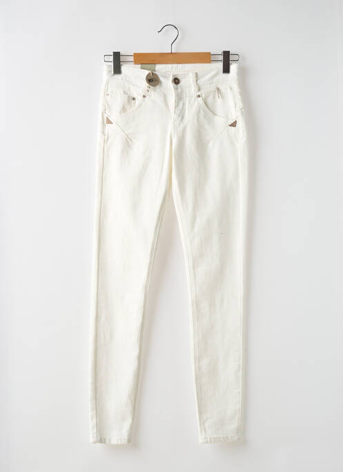 Blugi skinny alb CREAM femeie