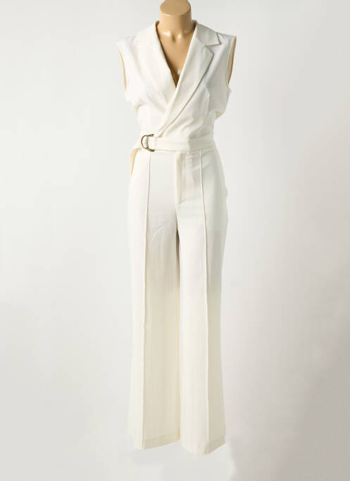 Salopetă-pantalon bej K-DESIGN femeie