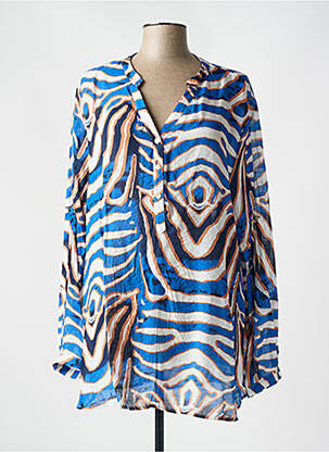 Bluză albastru PIMENT ROUGE femeie