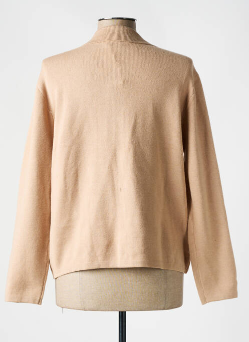 Vestă cu mâneci lungi bej BY ONE femeie