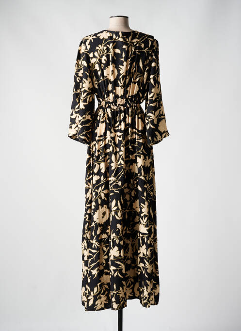 Rochie lungă negru RUE DES ABBESSES femeie