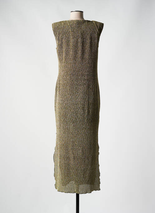 Rochie lungă auriu COMPAÑIA FANTASTICA femeie