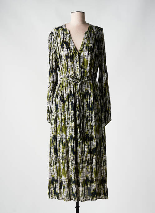 Rochie lungă verde EMILIE.K femeie