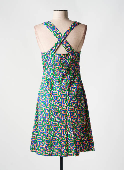 Rochie midi verde PRINCESSE NOMADE femeie