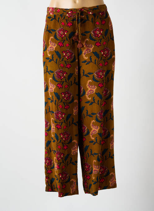 Pantalon larg verde ORIENTIQUE NATURALLY femeie