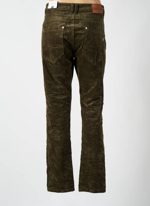 Pantalon slim verde KAROSTAR femeie