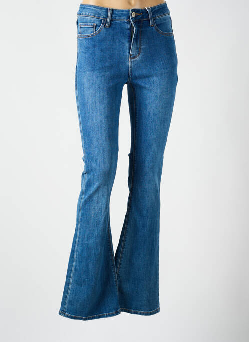 Blugi cu croială evazată albastru ORAIJE femeie