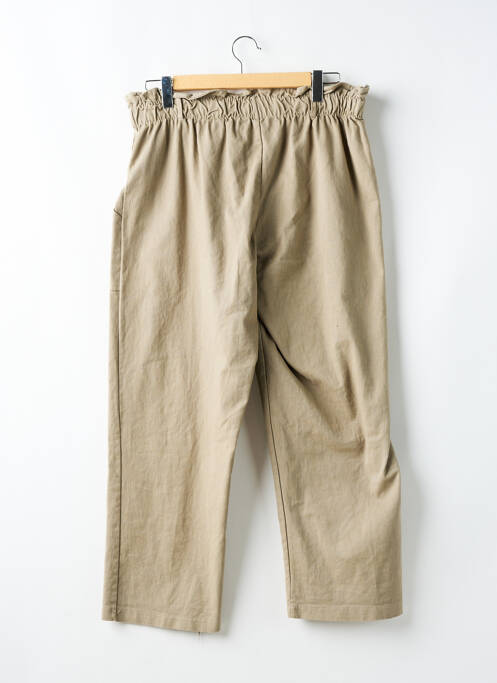 Pantalon drept bej PIMENT ROUGE femeie