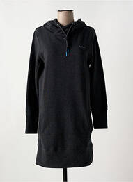 Rochie midi mâneci lungi mâneci lungi gri PEPE JEANS femeie