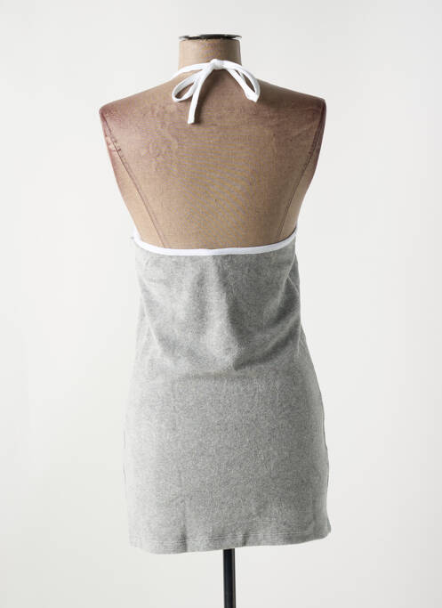 Rochie scurtă gri SUPERDRY femeie