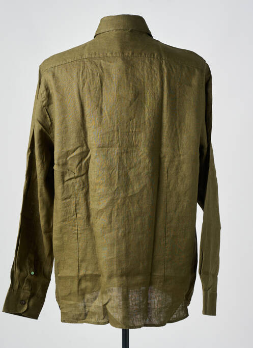 Cămașă cu mâneci lungi verde închis DSTREZZED bărbat