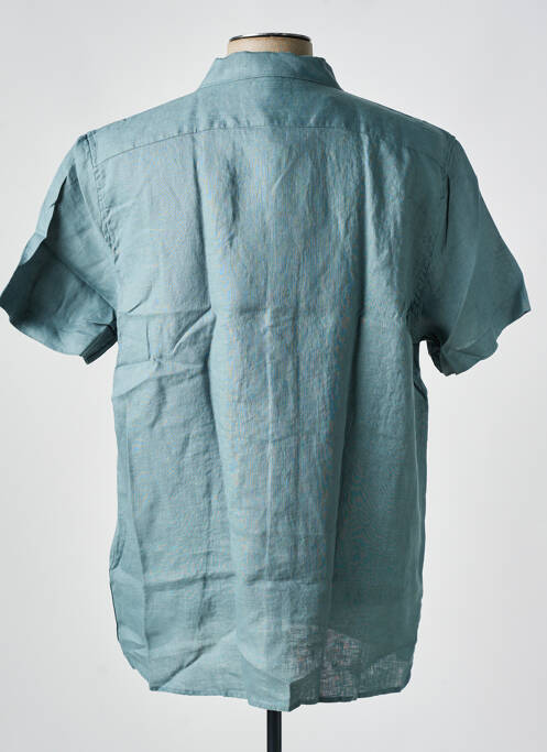 Cămașă cu mâneci scurte verde DSTREZZED bărbat