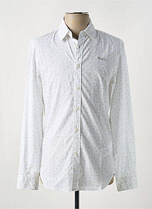 Cămașă cu mâneci lungi alb PEPE JEANS bărbat