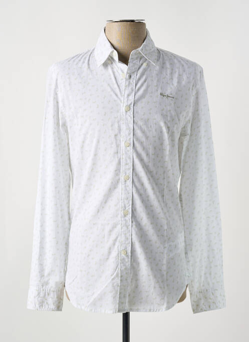 Cămașă cu mâneci lungi alb PEPE JEANS bărbat