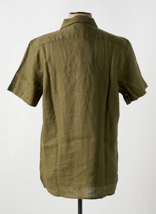 Cămașă cu mâneci scurte verde DSTREZZED bărbat