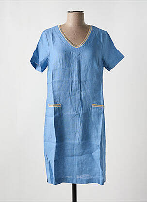 Rochie midi albastru LE BOUDOIR D'EDOUARD femeie