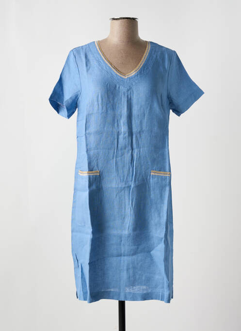 Rochie midi albastru LE BOUDOIR D'EDOUARD femeie