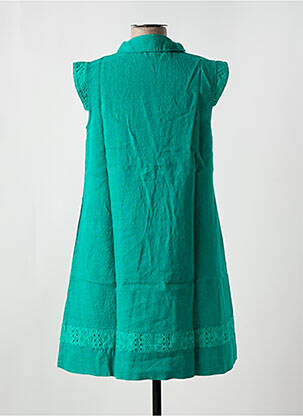 Rochie scurtă mâneci scurte mâneci scurte verde LE BOUDOIR D'EDOUARD femeie