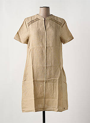 Rochie midi maro LE BOUDOIR D'EDOUARD femeie