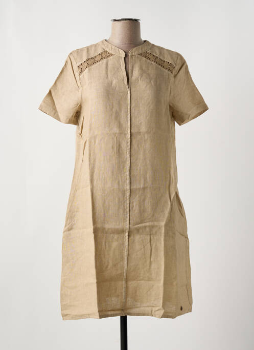 Rochie midi maro LE BOUDOIR D'EDOUARD femeie