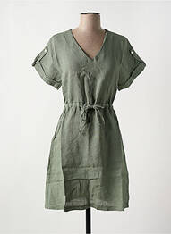Rochie scurtă mâneci scurte mâneci scurte verde LE BOUDOIR D'EDOUARD femme