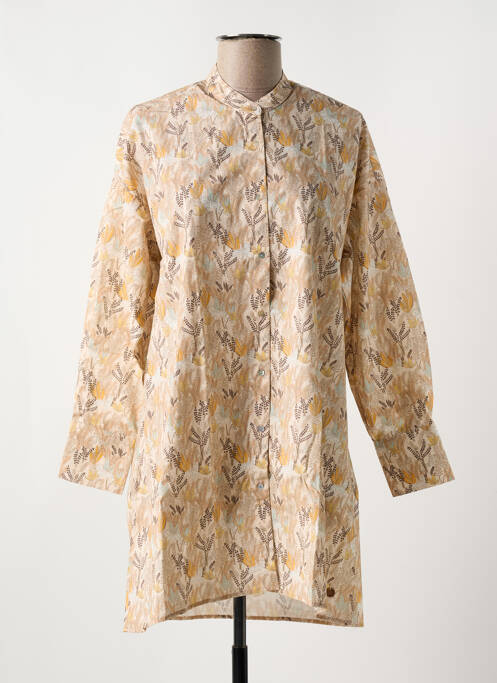 Tunică mâneci lungi bej LE BOUDOIR D'EDOUARD femeie